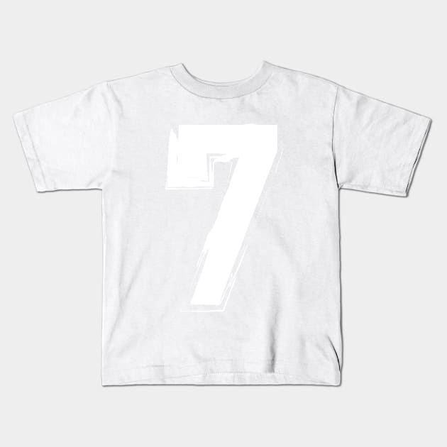 Number 7 | by PlayWork Kids T-Shirt by PlayWork